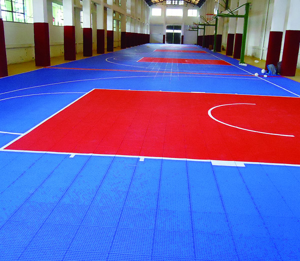 懸浮式運動地板-室內(nèi)籃球場地 懸浮式運動地板-室內(nèi)籃球場地