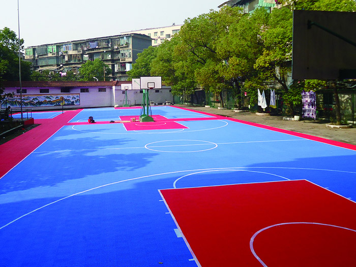 懸浮式運(yùn)動(dòng)地板-籃球場(chǎng)地2