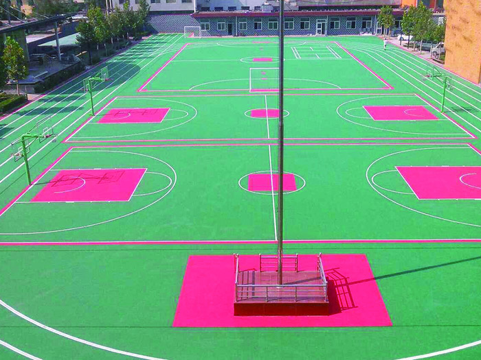 懸浮式運(yùn)動地板-籃球場地