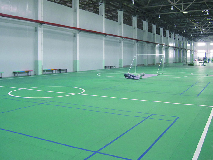 青島青年運(yùn)動(dòng)館地板