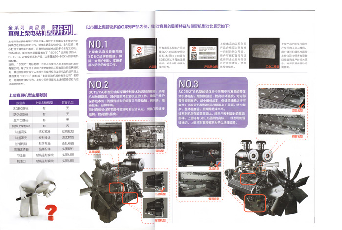 真機(jī)的顯著特征與假冒機(jī)型對比
