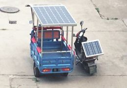 光伏電動(dòng)三輪及兩輪車